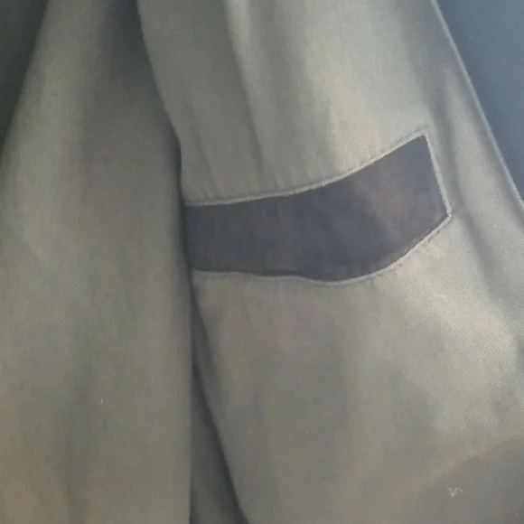 TIMBERLAND Vintage Weatherproof Suede Leather Bomber Black Large - Picture 11 of 12